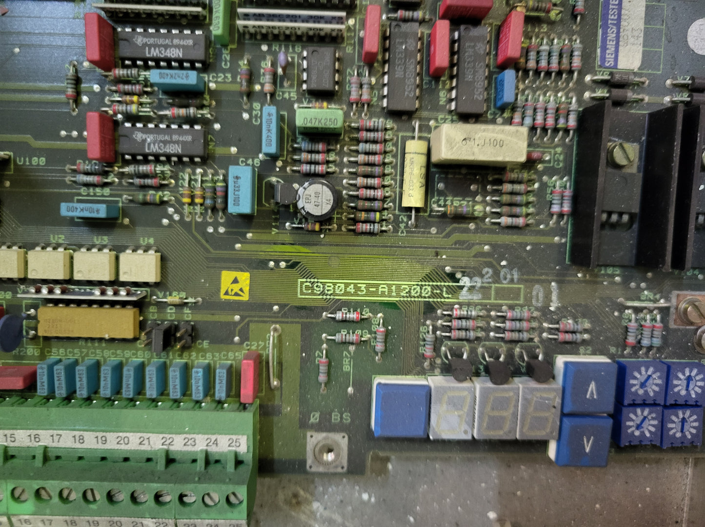 6RA2291-4DV60-0, Sitor, Simoreg K-Konverter, 1200A, Siemens