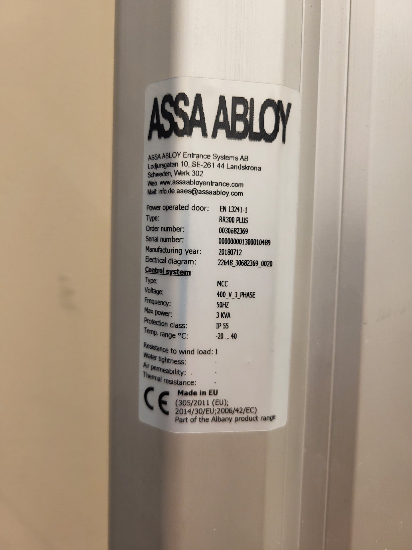 Assa Abloy gate control electronics: repair and sales of RP300, MP300, RR300, RR300 PLUS
