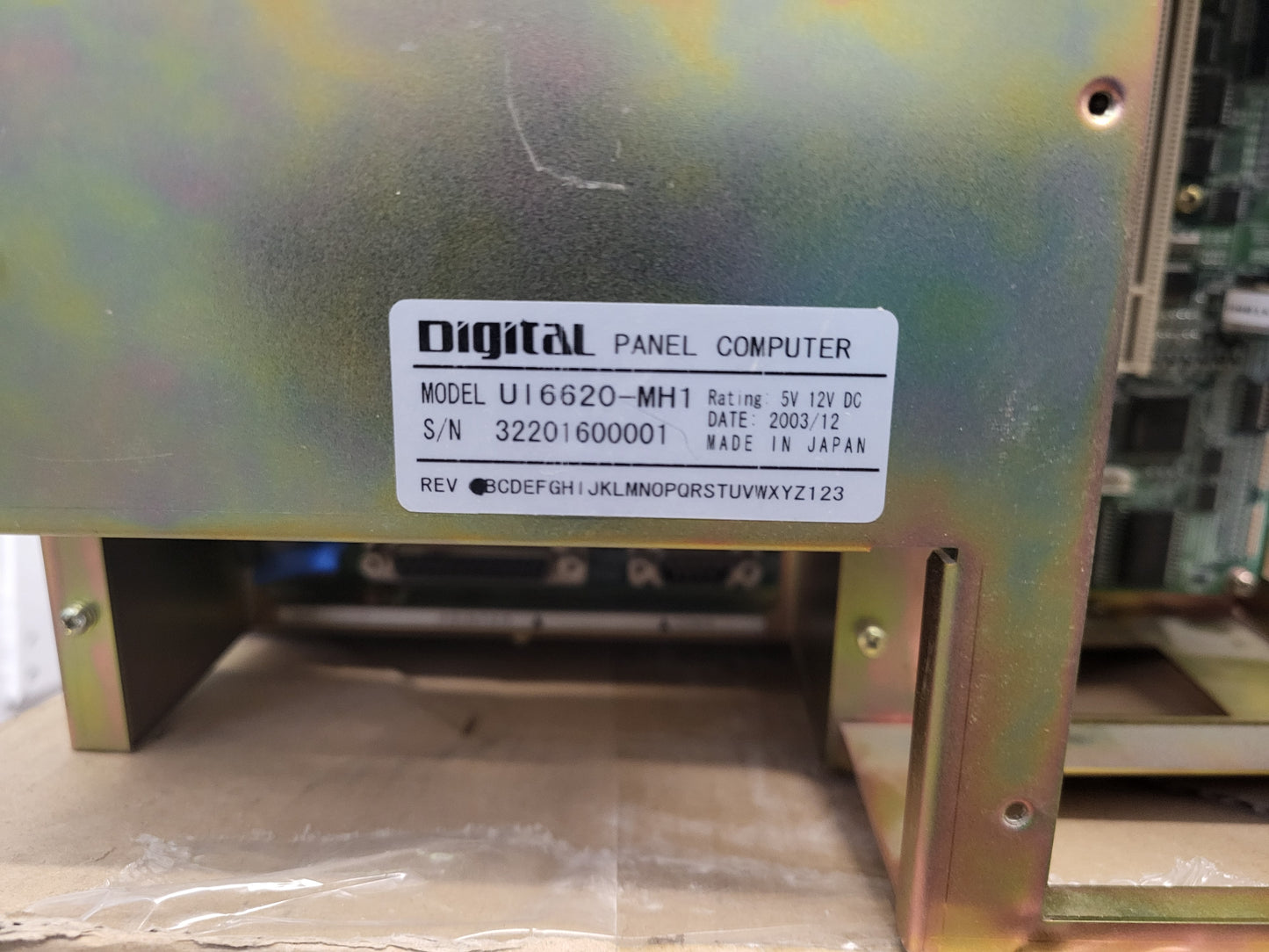 UI6620-MH1, Mitsubishi Control Panel