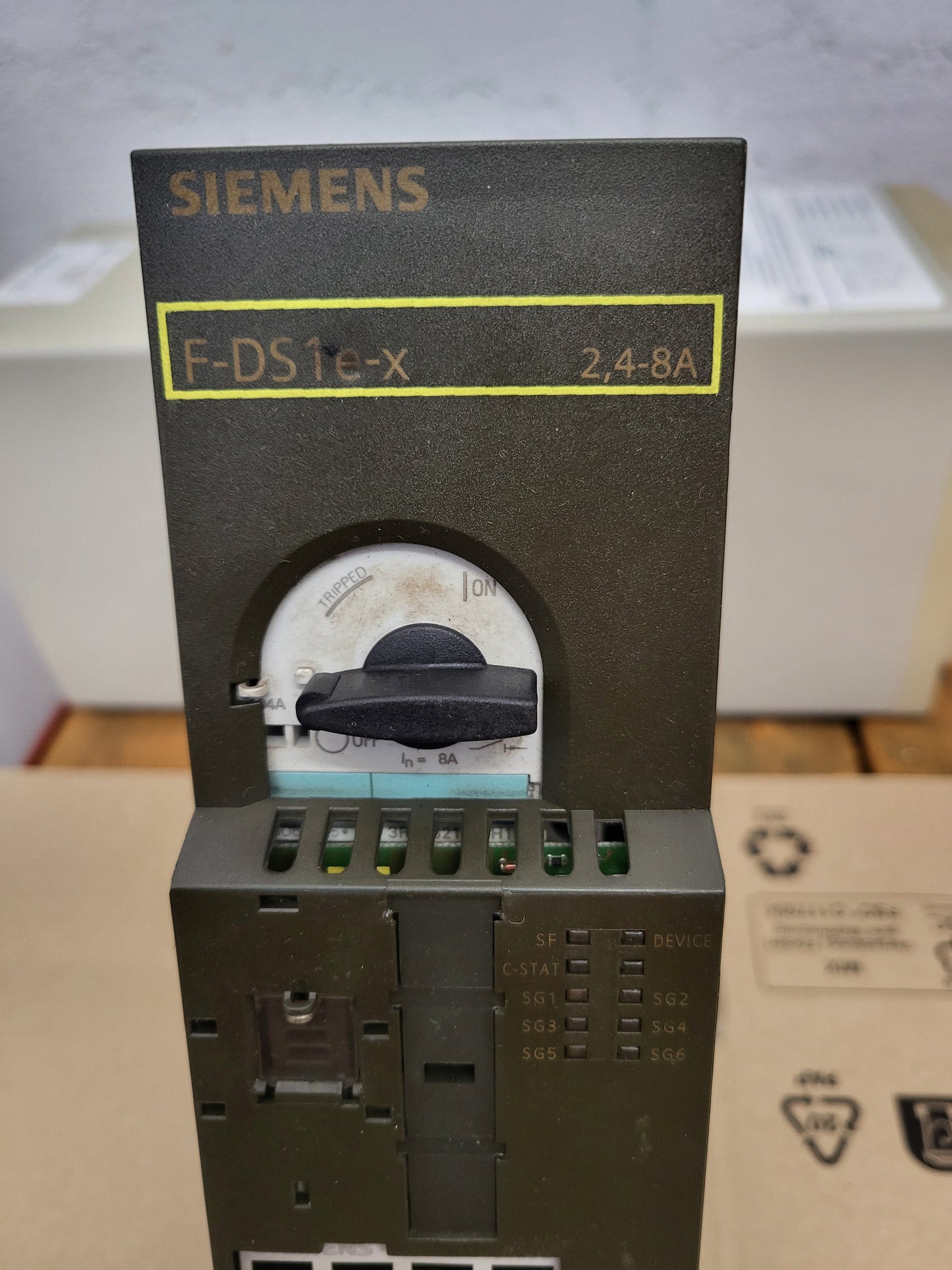 3RK1301-0BB13-0AA2, direkt motorindító modul, 2,4...8A