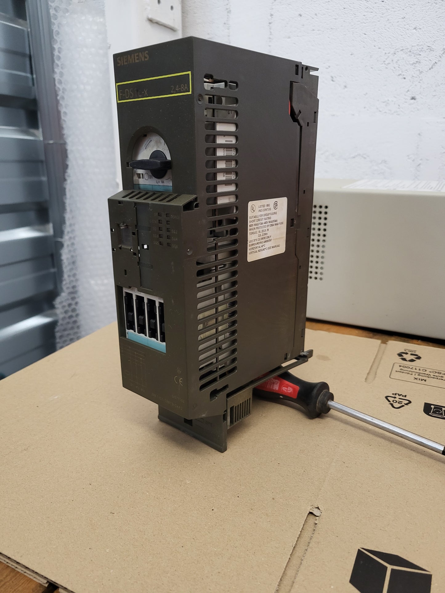 3RK1301-0BB13-0AA2, direkt motorindító modul, 2,4...8A