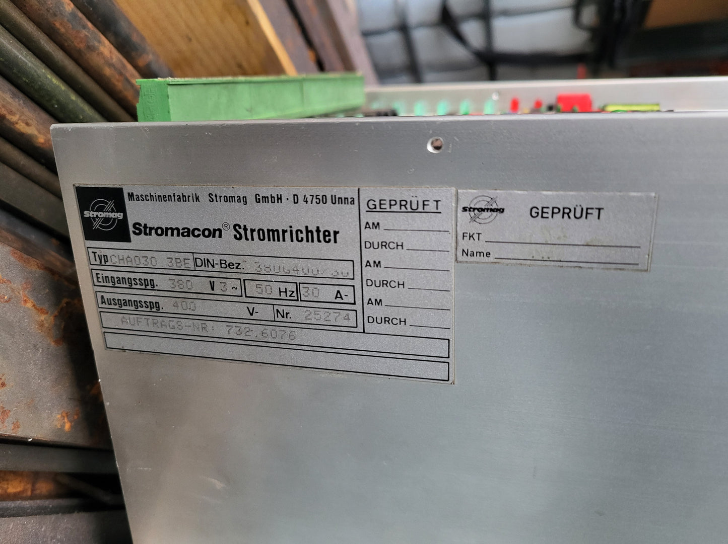 CHA030.3BE, rectifier, Stromacon (Stromag)