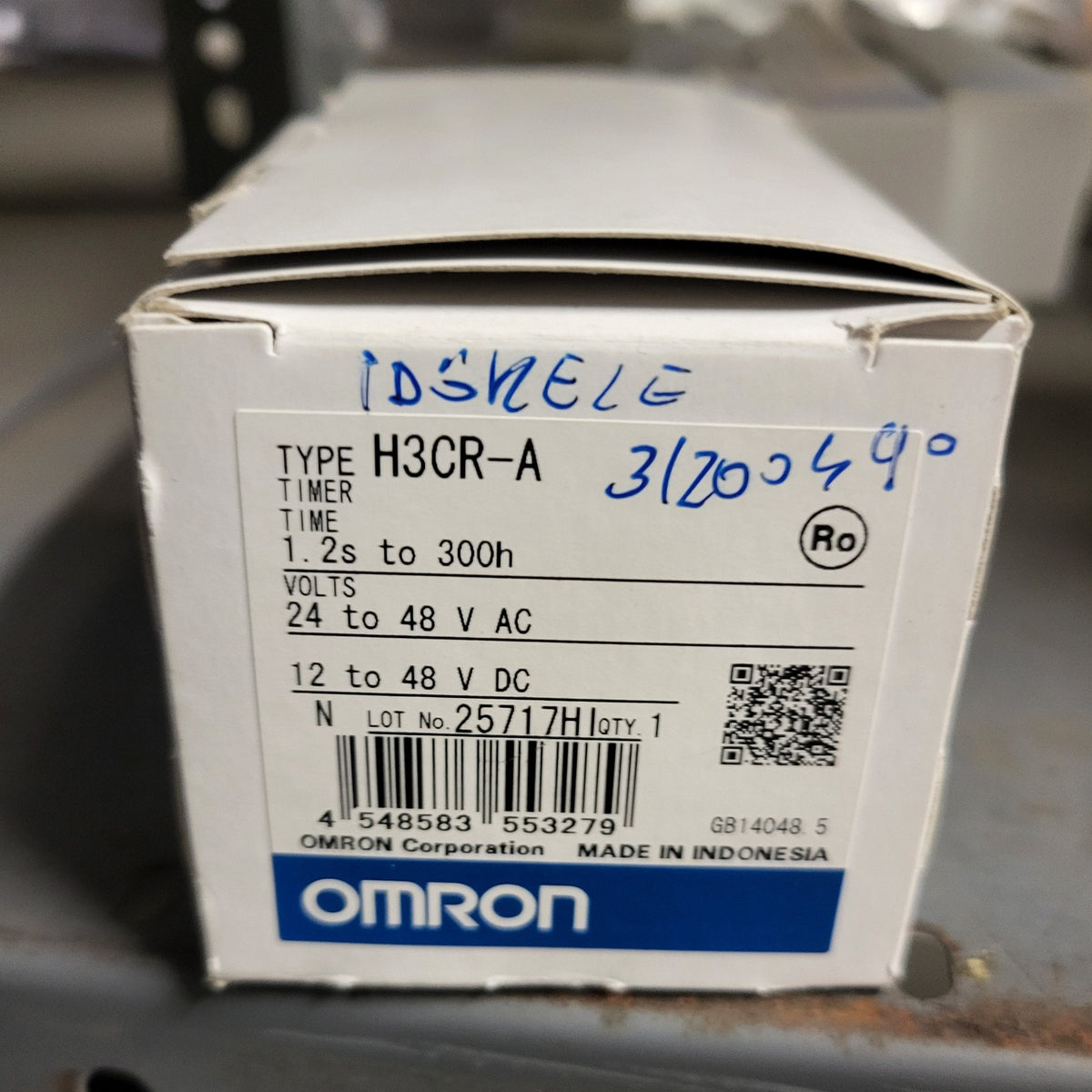 H3CR-A, időrelé, Omron