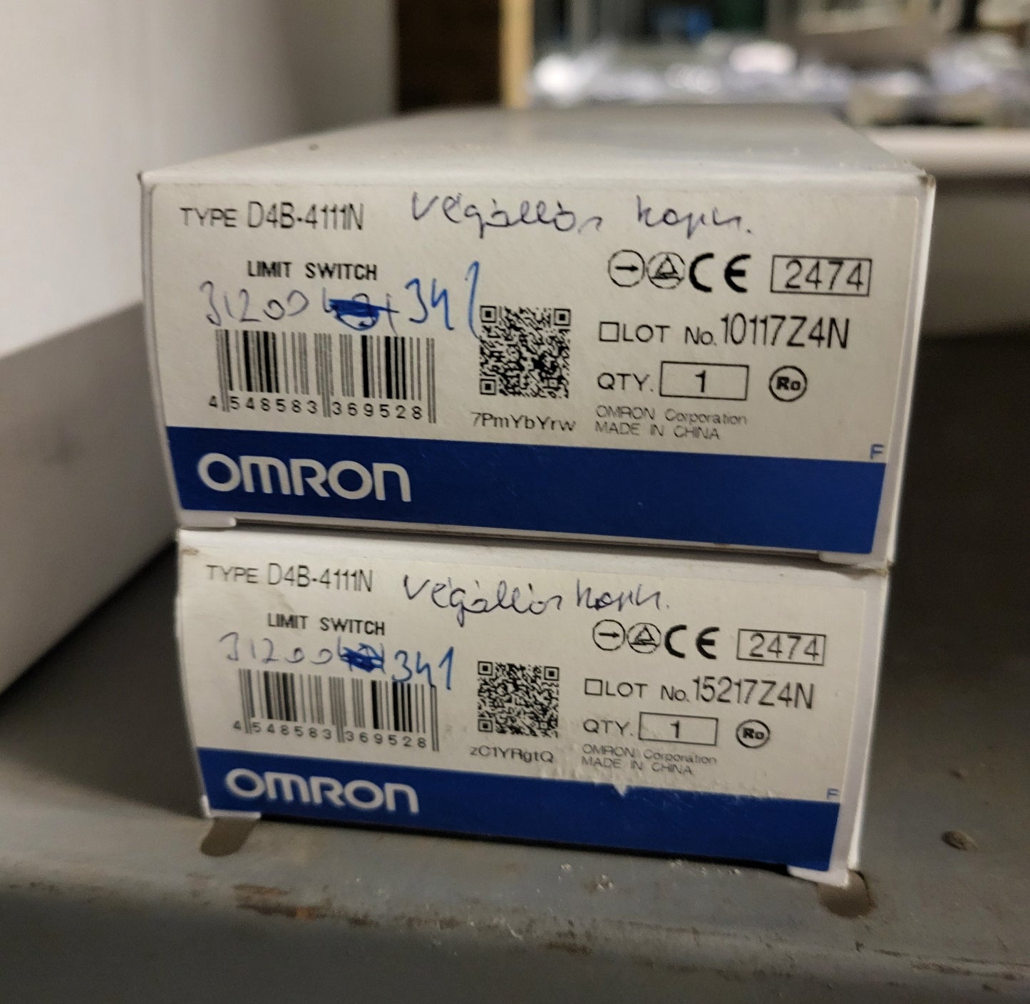 D4B-4111N, Omron, Endschalter
