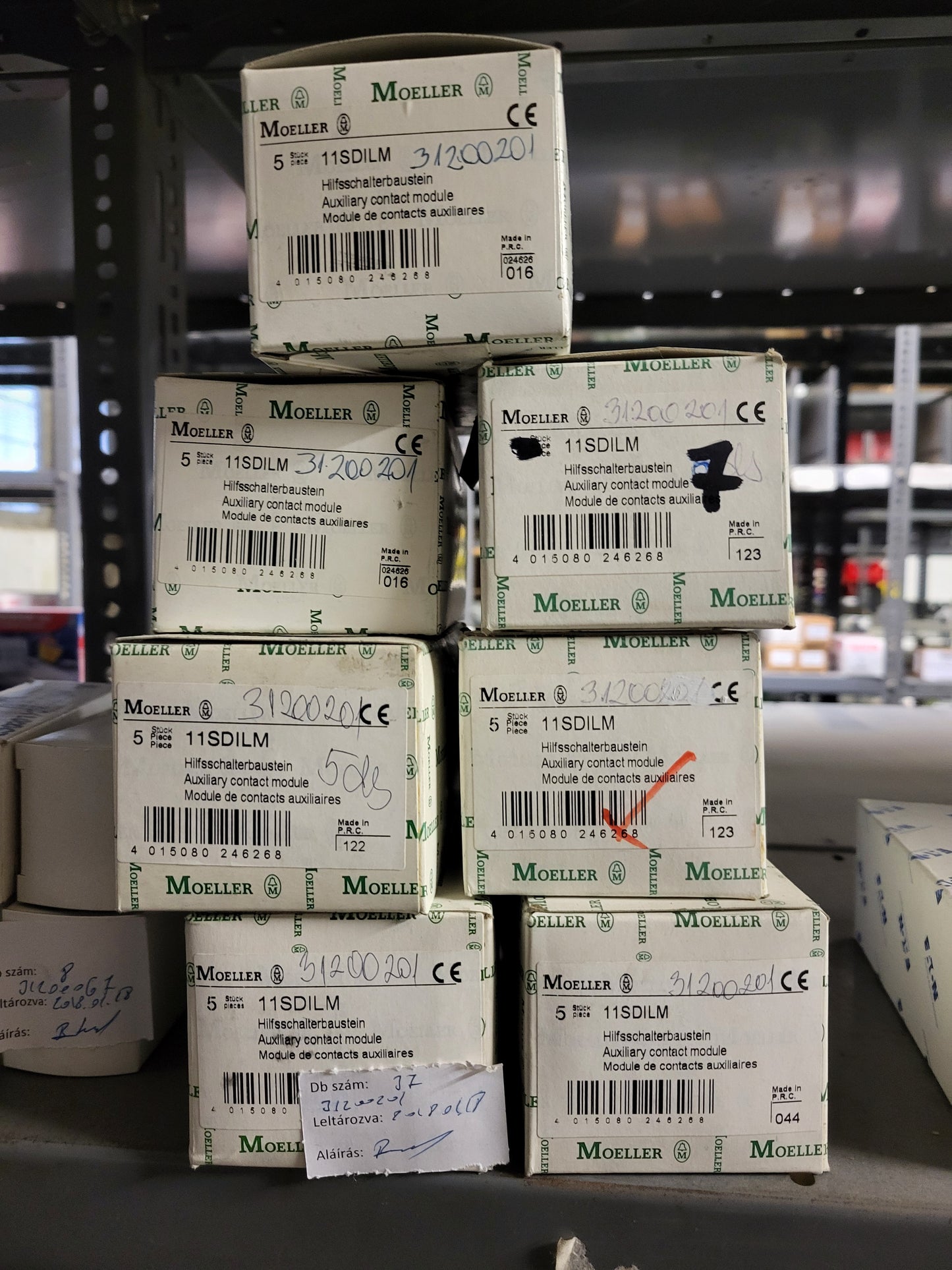 11SDILM, Moeller, zusätzliches Kontaktmodul