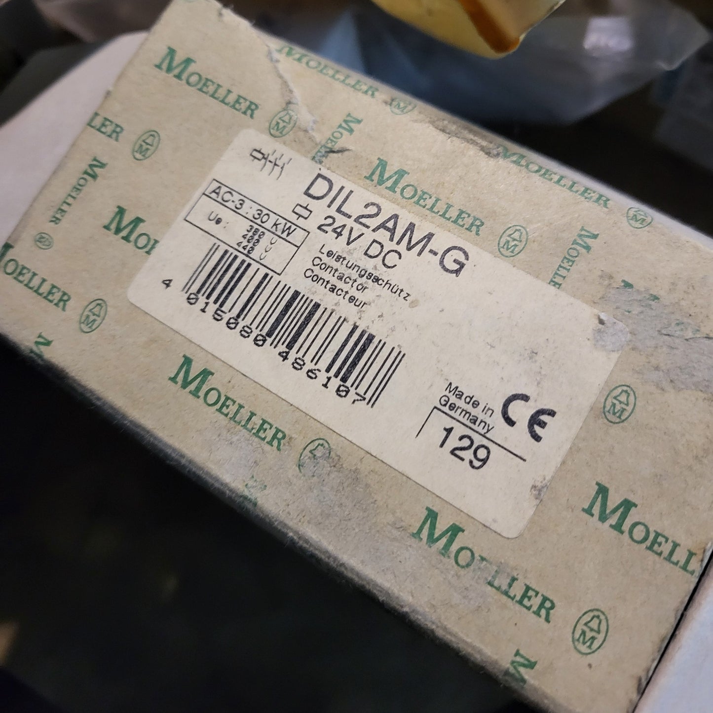 DIL2AM-G, magnetic contactor, Moeller