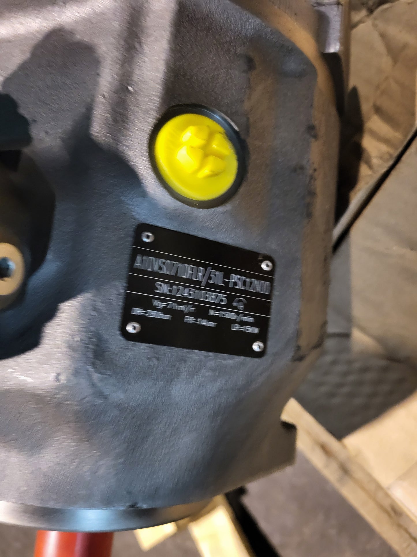 A10VS071DFLR/31L-PSC12N00, axiáldugattyús hidraulika-szivattyú, DR=280BAR, Rexroth