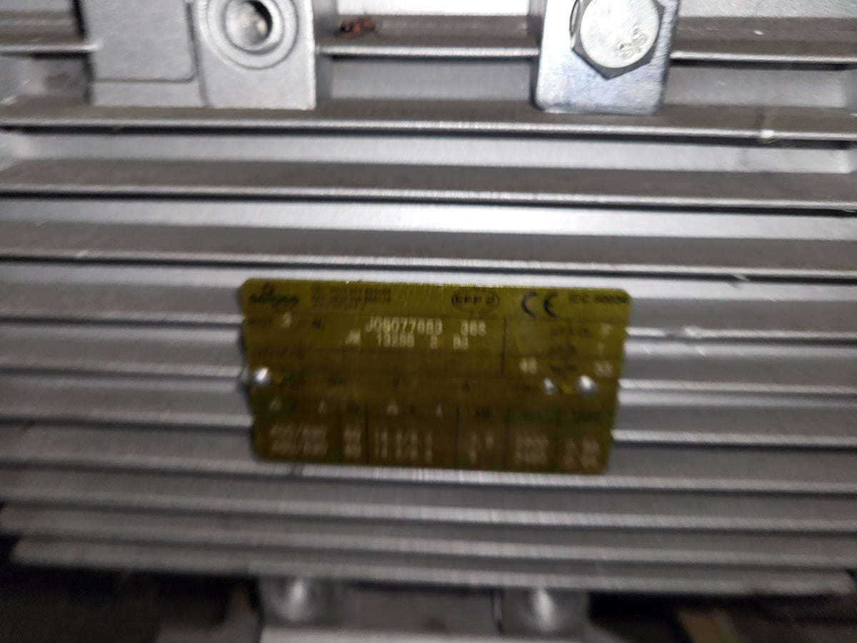 J08077083 368, JM132SB2B3, ipari villanymotor, 7.5kW, Seipee