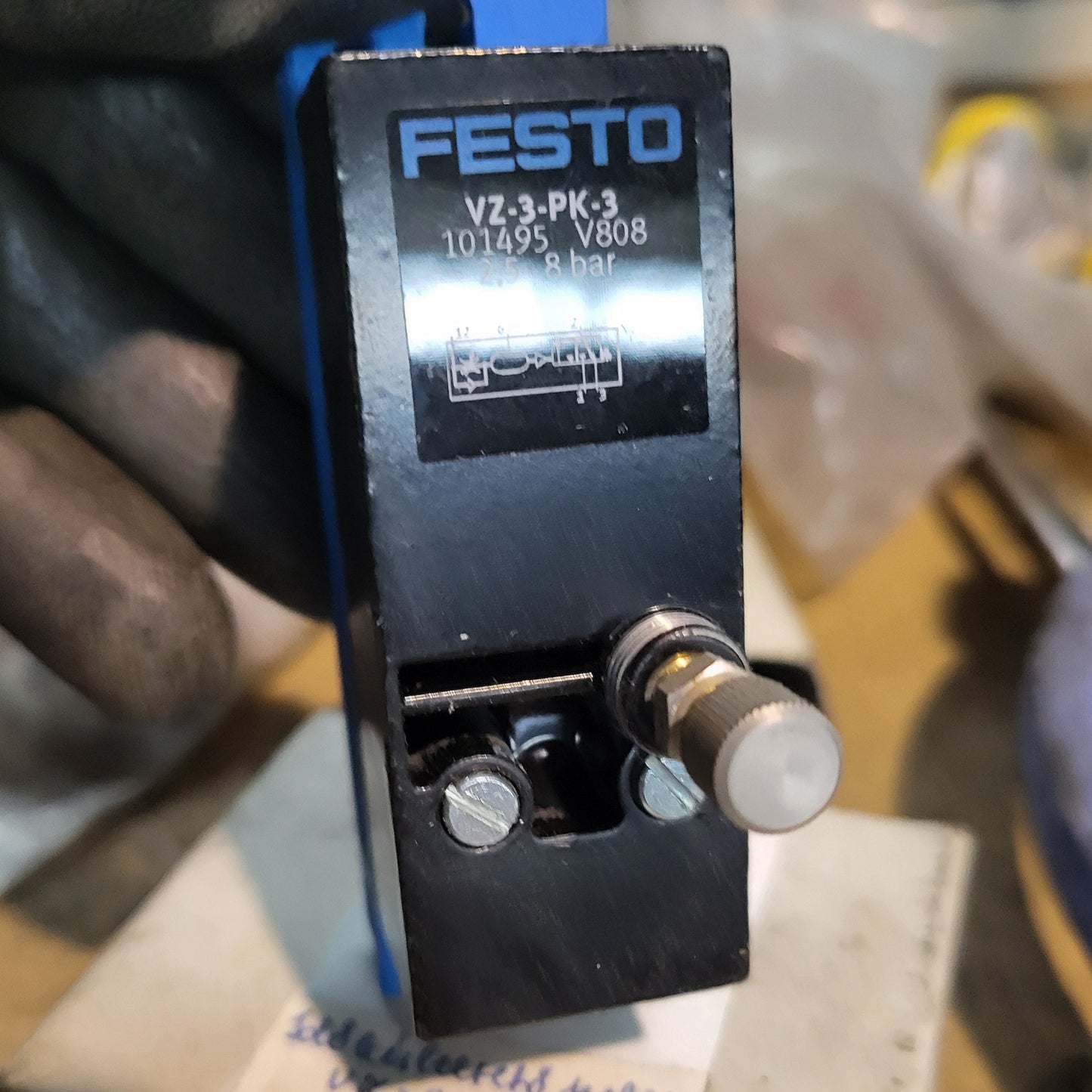 VZ-3-PK-3, time delay valve, Festo