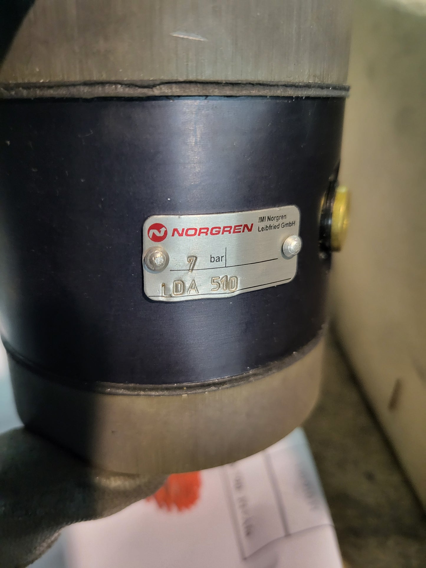 LDA510, Norgren pneumatikus motor, 7 bar