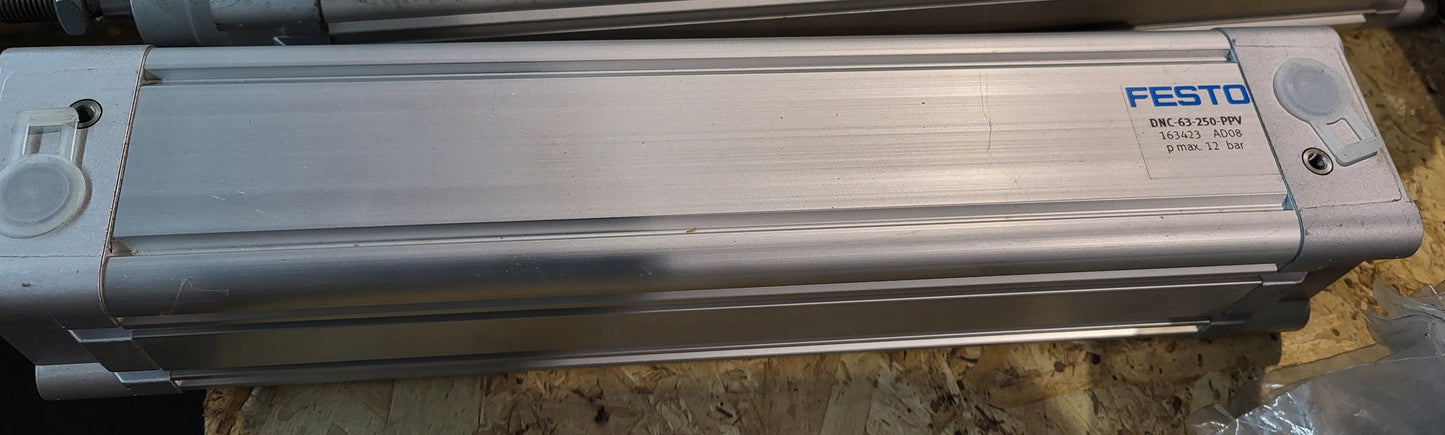 DNC-63-250-PPV, 163423, AD08, max 12bar, Festo cylinder