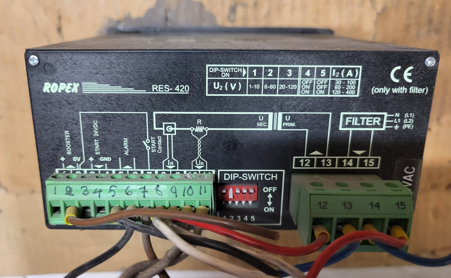 RES-420-L, Ropex, Resistron, Thermostat