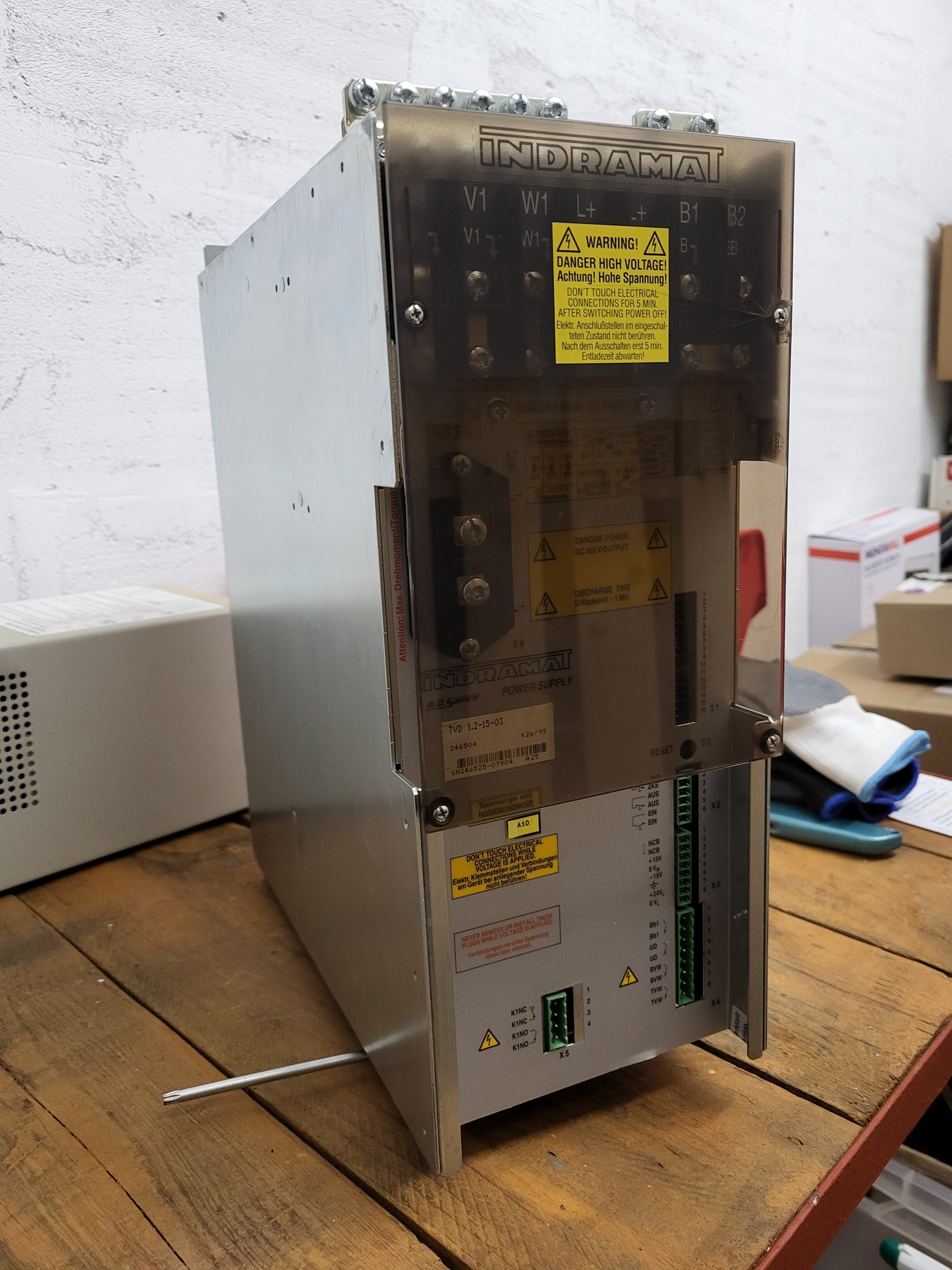 TVD1.2-15-03, Indramat, Netzteil, 15kW, Anax TVD