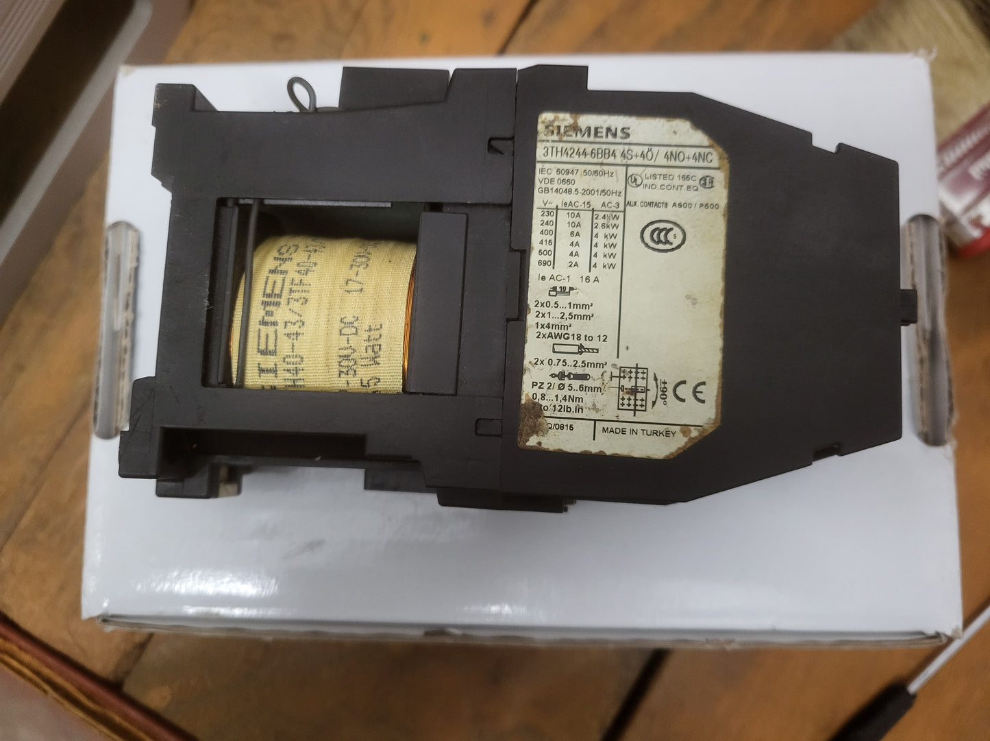 3TH4244-6BB4, kontaktor relé, Siemens
