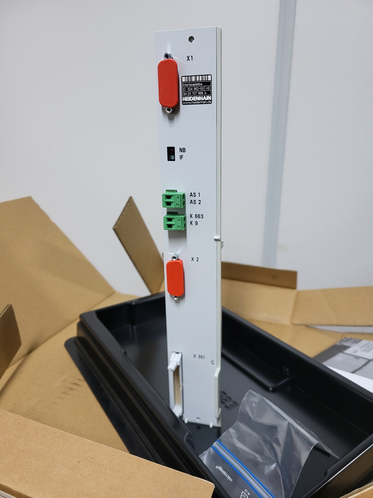 324952-03, Heidenhain-Steuerkarte, Schnittstellenplatte für Simodrive 611-System