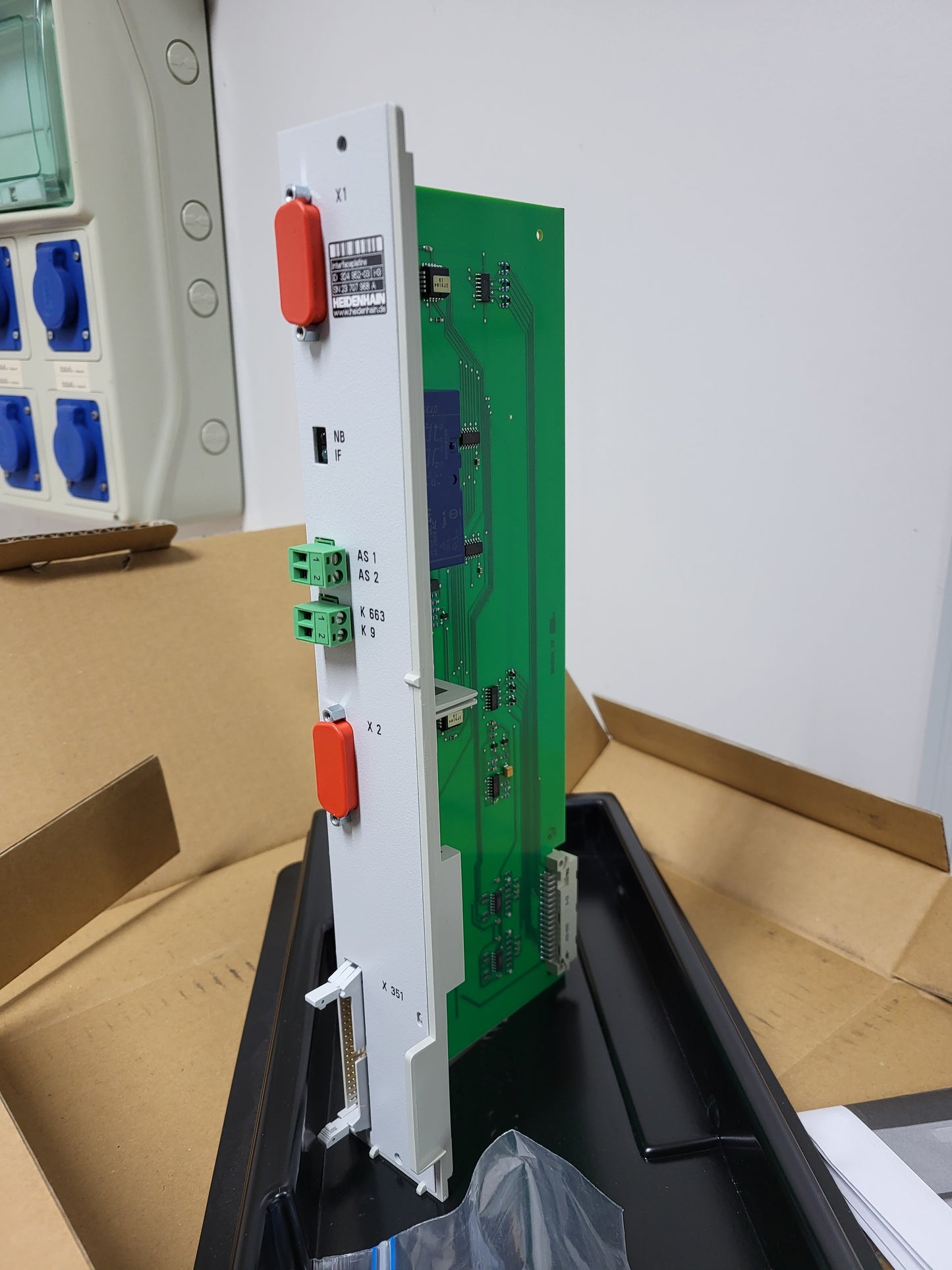 324952-03, Heidenhain-Steuerkarte, Schnittstellenplatte für Simodrive 611-System
