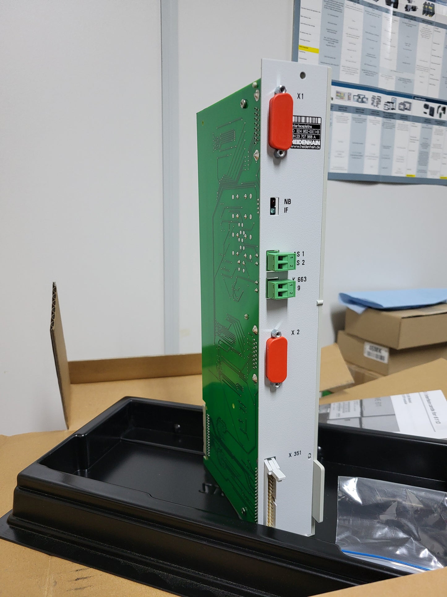 324952-03, Heidenhain-Steuerkarte, Schnittstellenplatte für Simodrive 611-System