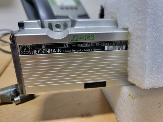 341240-07, LC181 abszolút mérőléc, Heidenhain, 640mm
