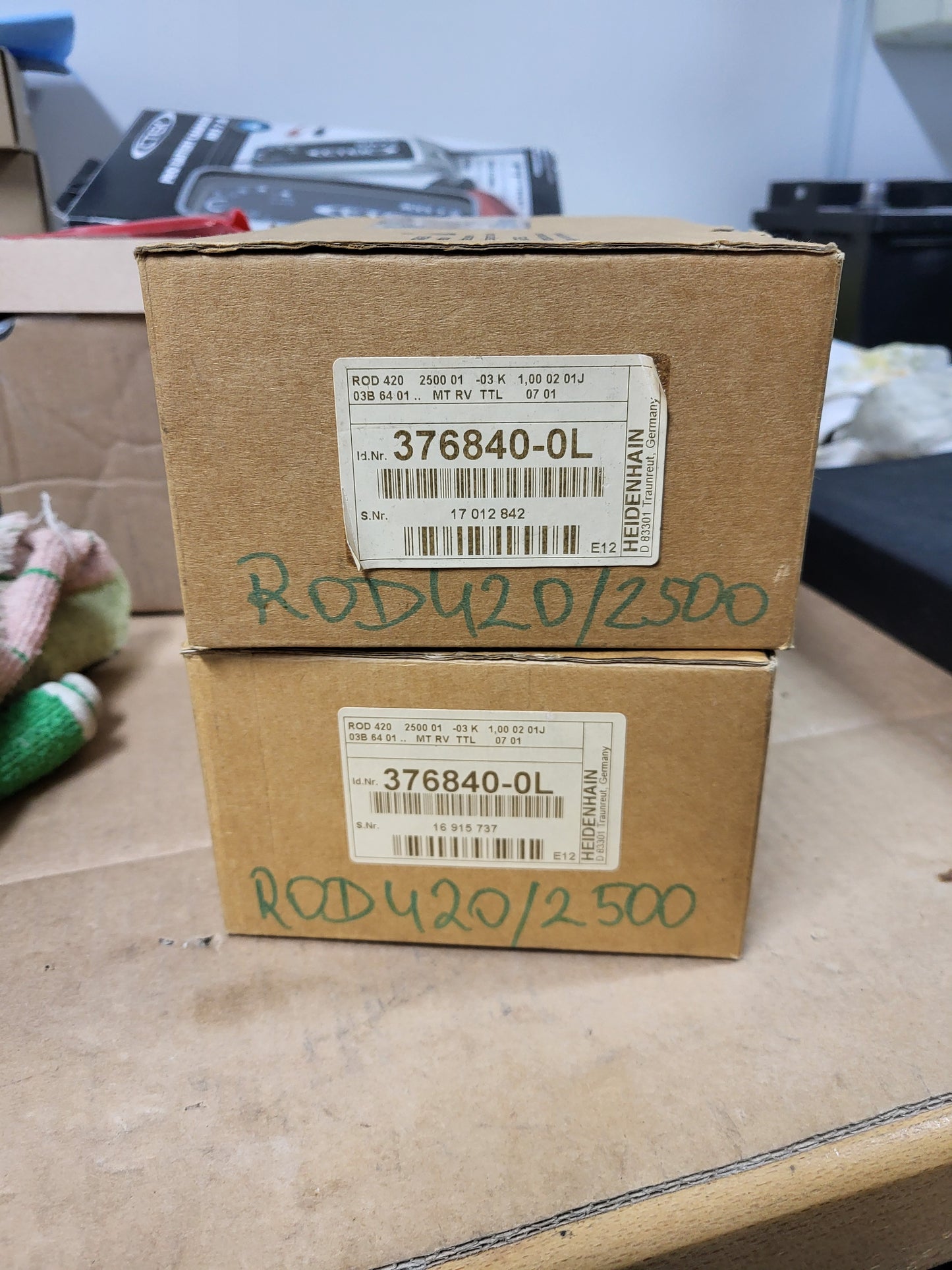 376840-0L, ROD420 2500 01, Heidenhain, inkrementális forgó jeladó