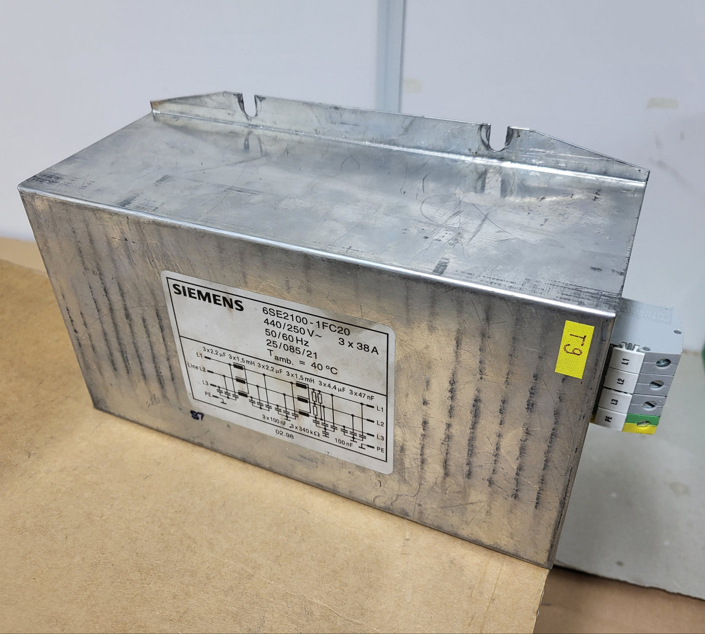 6SE2100-1FC20, Filtermodul, Siemens