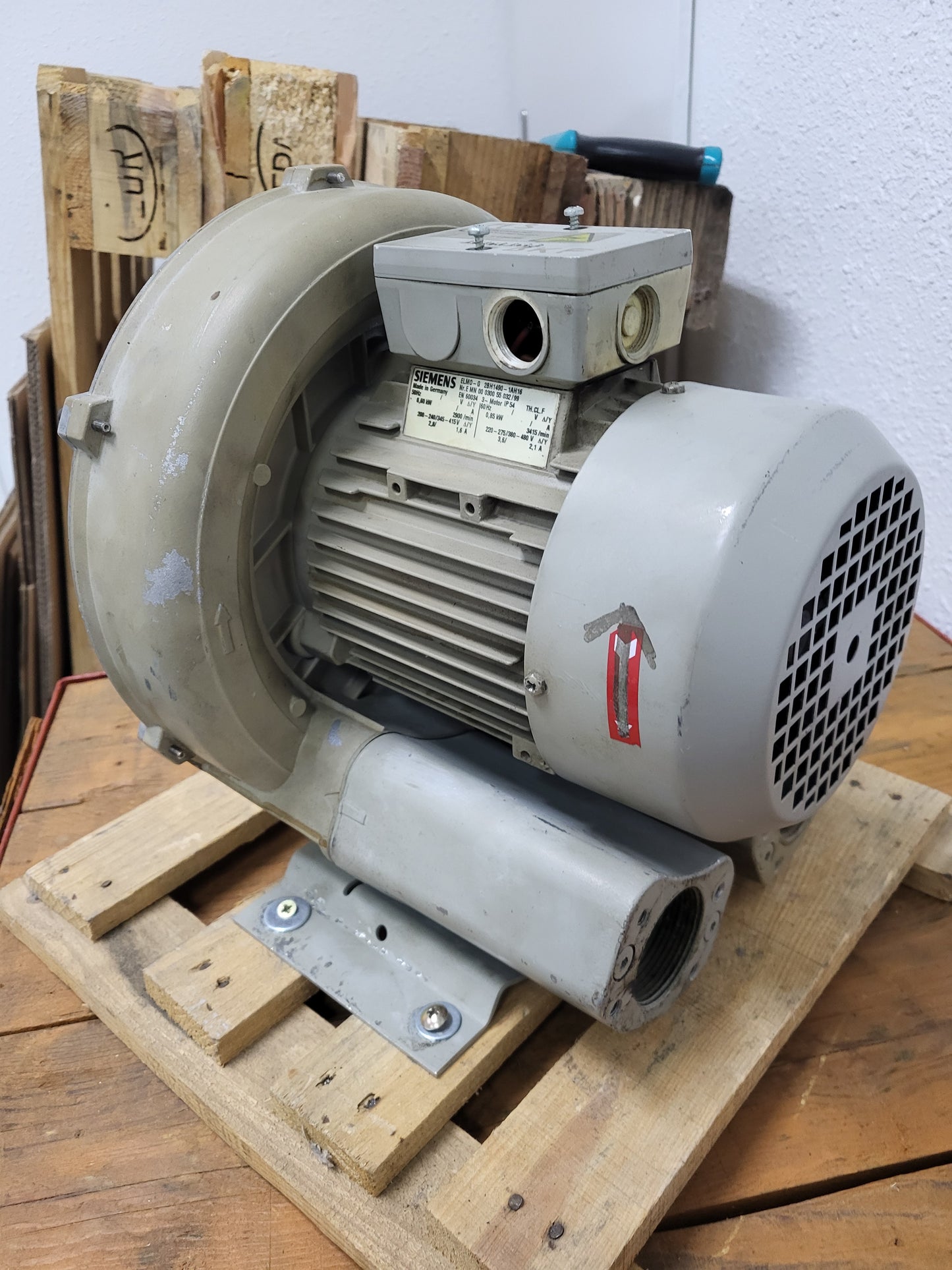 2BH1490-1AH16, ELMO-G, oldalcsatornás fúvó-motor, 0.6kW, Siemens