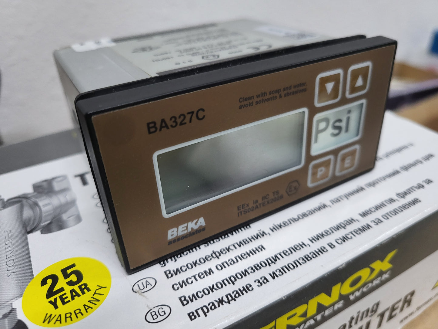 BA327C, BEKA, Druckanzeige