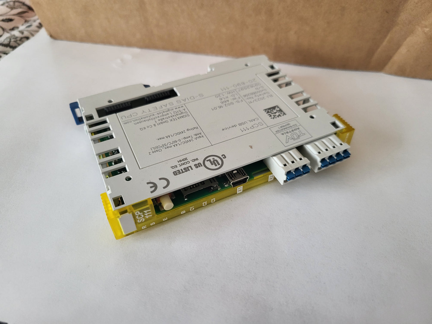 20-890-111, SCP111, S-DIAS fail-safe CPU module, Sigmatek