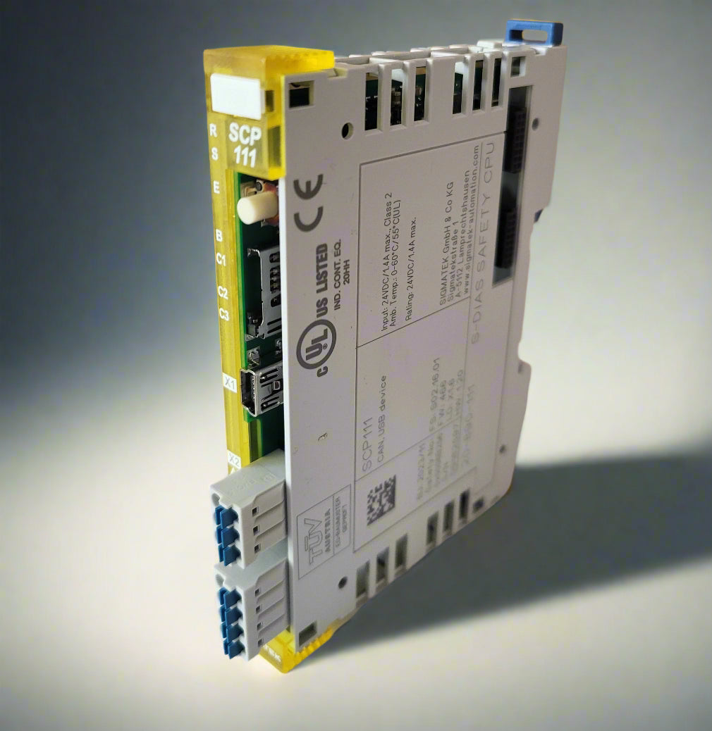 20-890-111, SCP111, S-DIAS fail-safe CPU module, Sigmatek