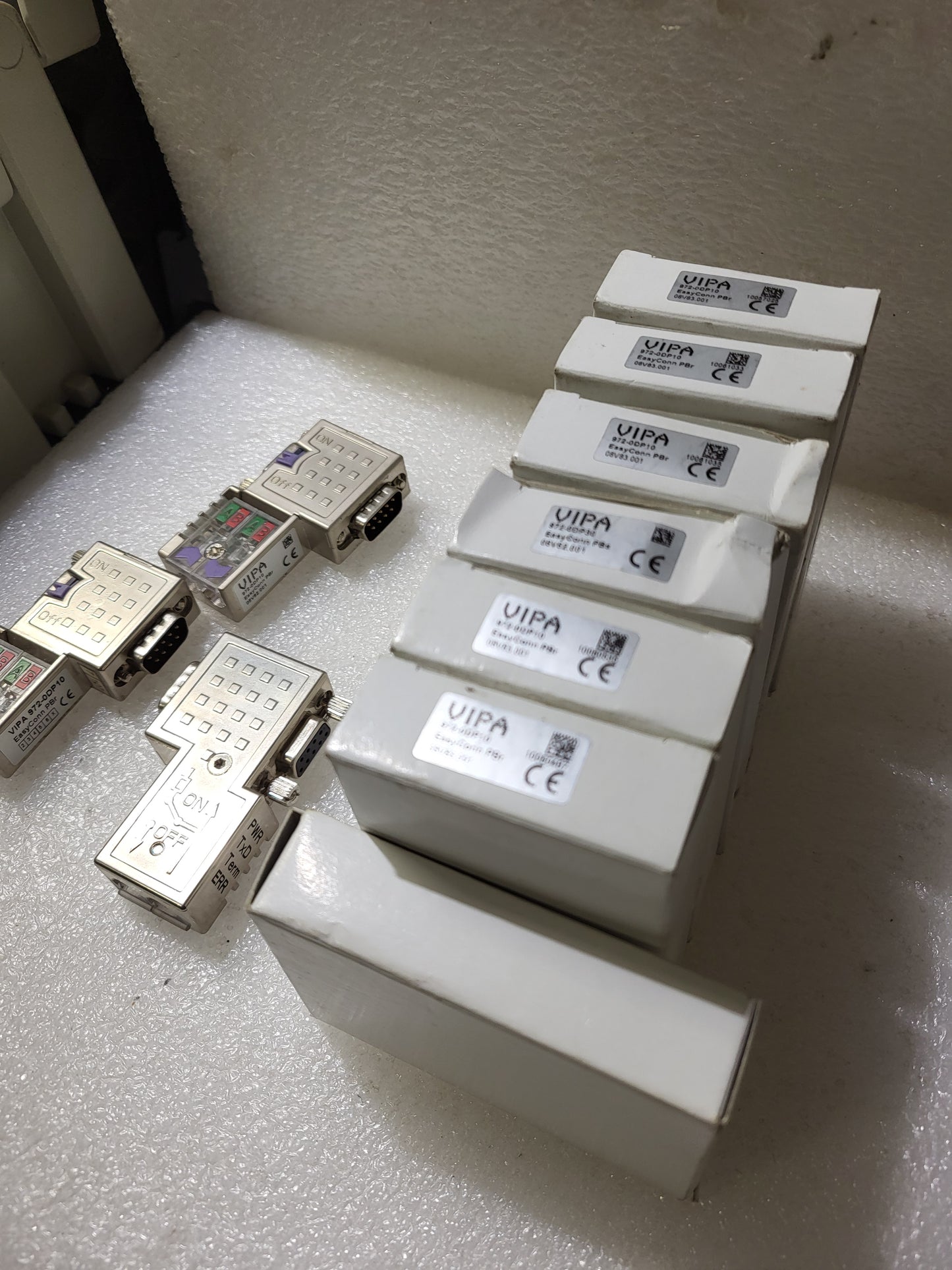 VIPA9720DP10 Profibus-csatlakozó, led-es diagnosztikai kijelzéssel