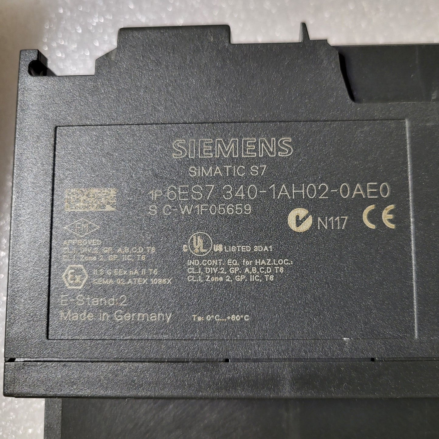 6ES7340-1AH02-0AE0, kommunikációs processzor RS232C interfésszel, SIMATIC, SIEMENS