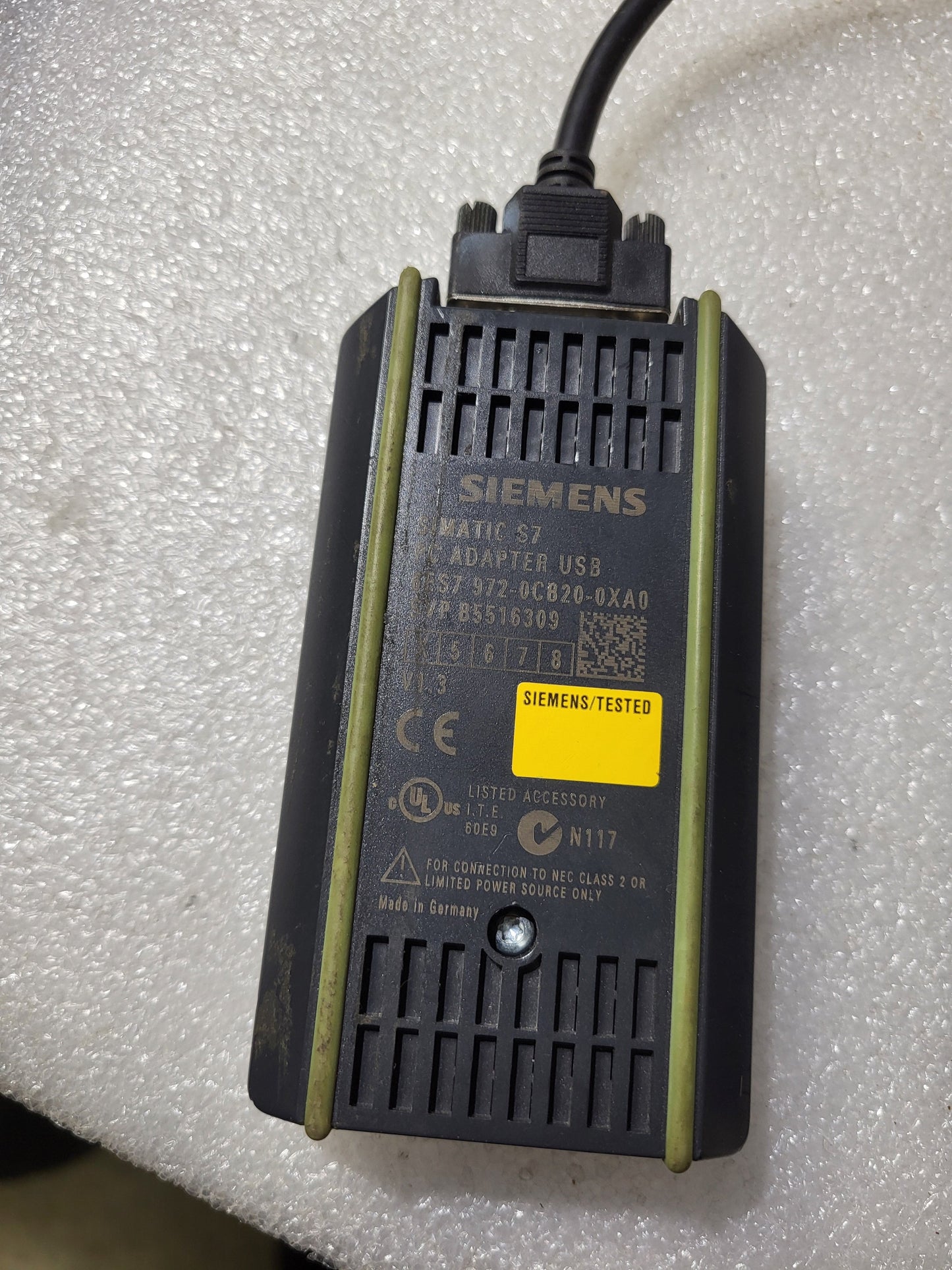 6ES7972-0CB20-0XA0, USB-adapter, pc-plc csatlakoztatásához