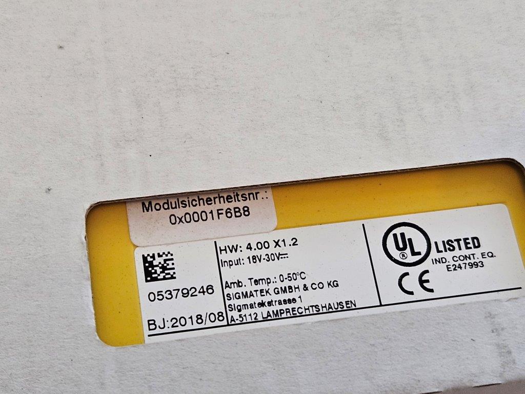 12-892-081, CSTO081, Sigmatek, biztonsági, digitális kimeneti modul