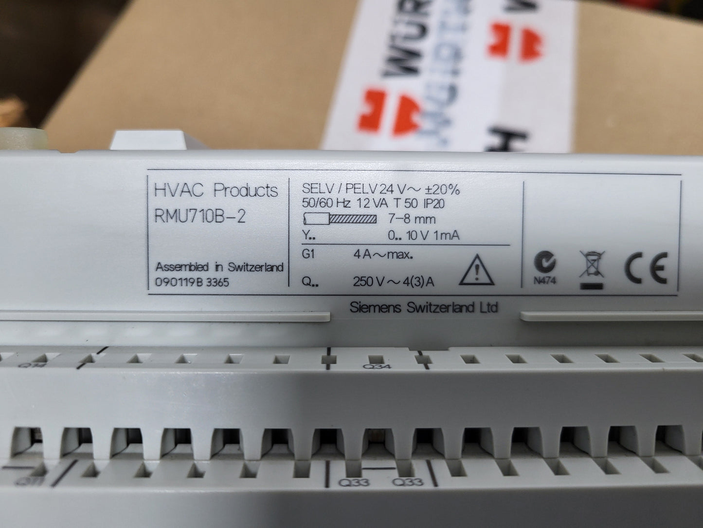 RMU710B-2, HVAC Products, Siemens, Siemens Synco 700, Universalregler, mit KNX-Kommunikation