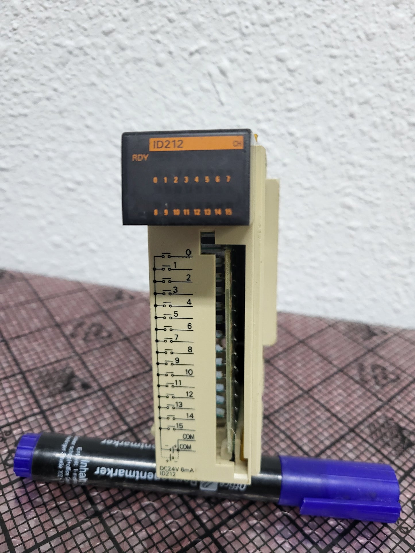 CQM1-ID212, Omron, input module for CQM1H plc