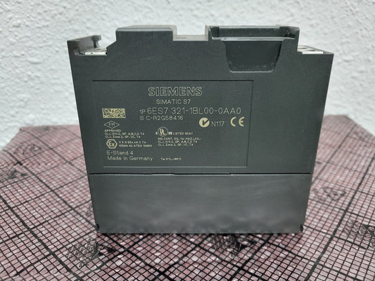 6ES7321-1BL00-0AA0, SIMATIC S7-300, digitális bemeneti modul, Siemens