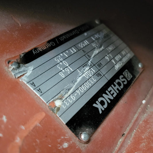 LAK160A, 4.6kW, Schenck motor