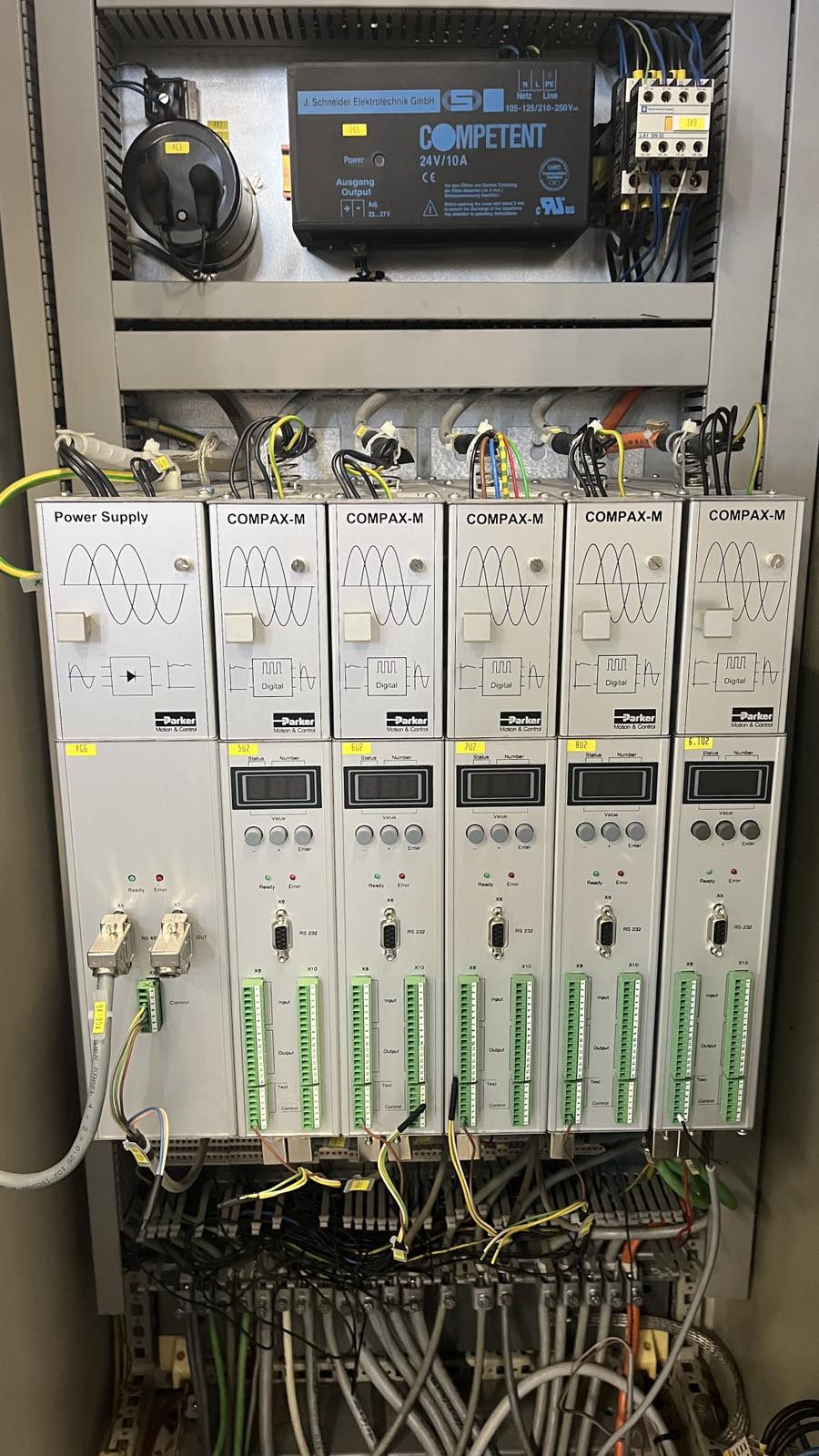 CPXP100M/B2/F5, Parker szervo vezérlő, COMPAX M