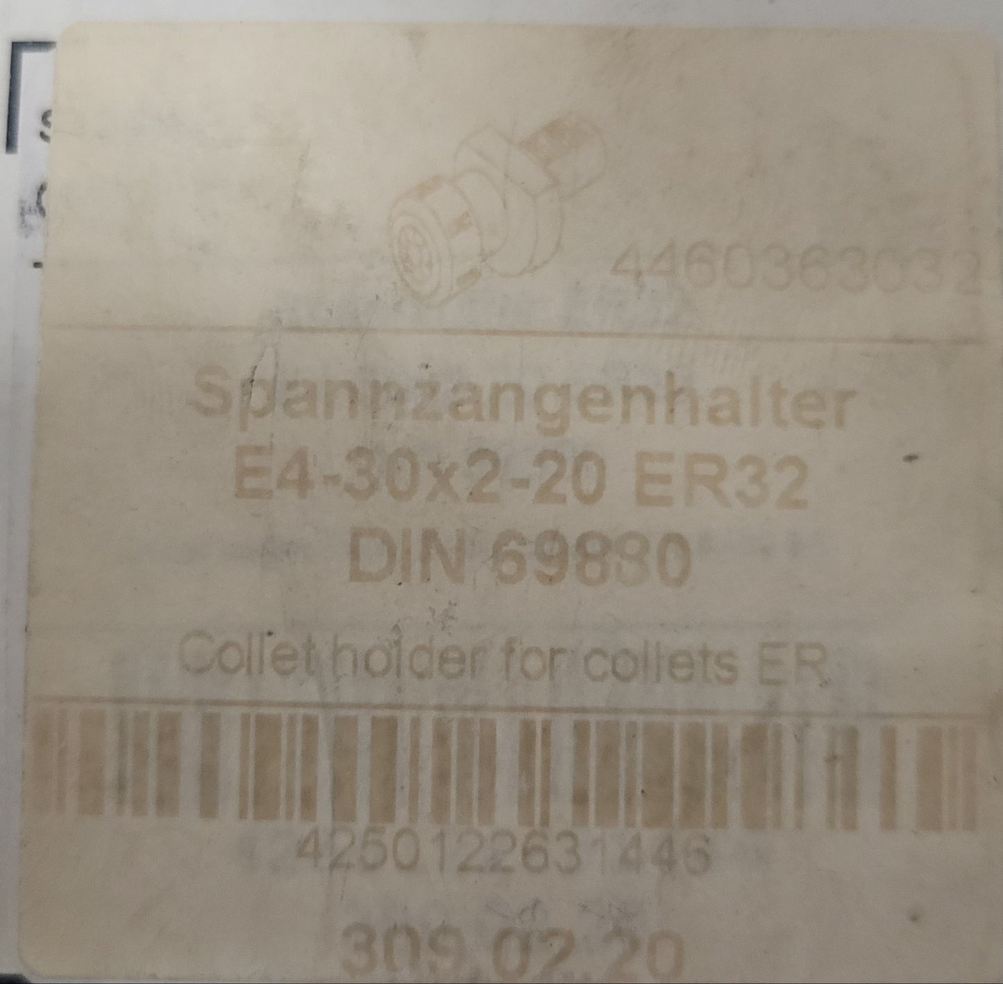 E4-30x2-20 ER32, Promat, patronos szerszámtartó