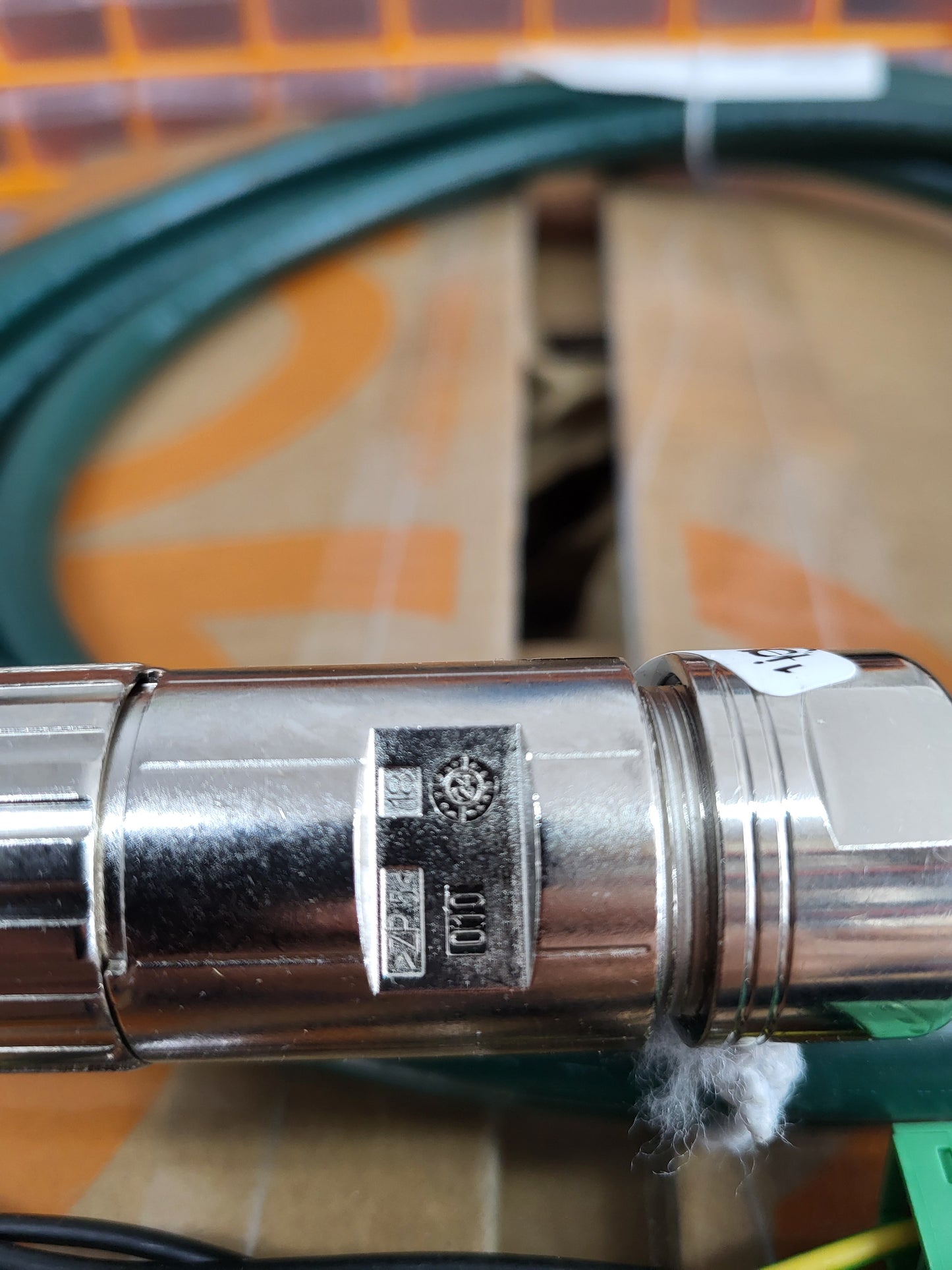 MAT9190002, Igus, szerelt, szervo motor tápkábel (IKG4017, Bosch Rexroth)