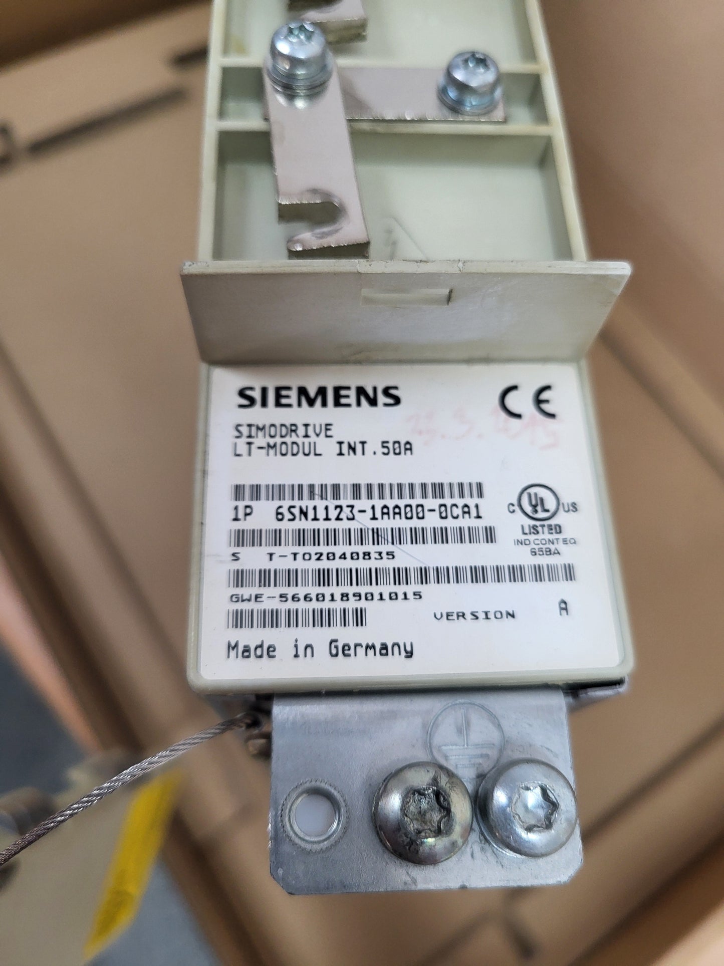 6SN1123-1AA00-0CA1, Simodrive 611 Leistungsmodul, 50A