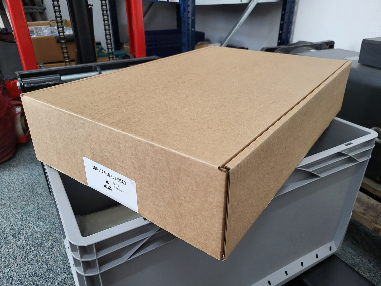 6SN1145-1BA01-0BA2, SIMODRIVE 611, E/R-MODUL 16/21kW, Siemens