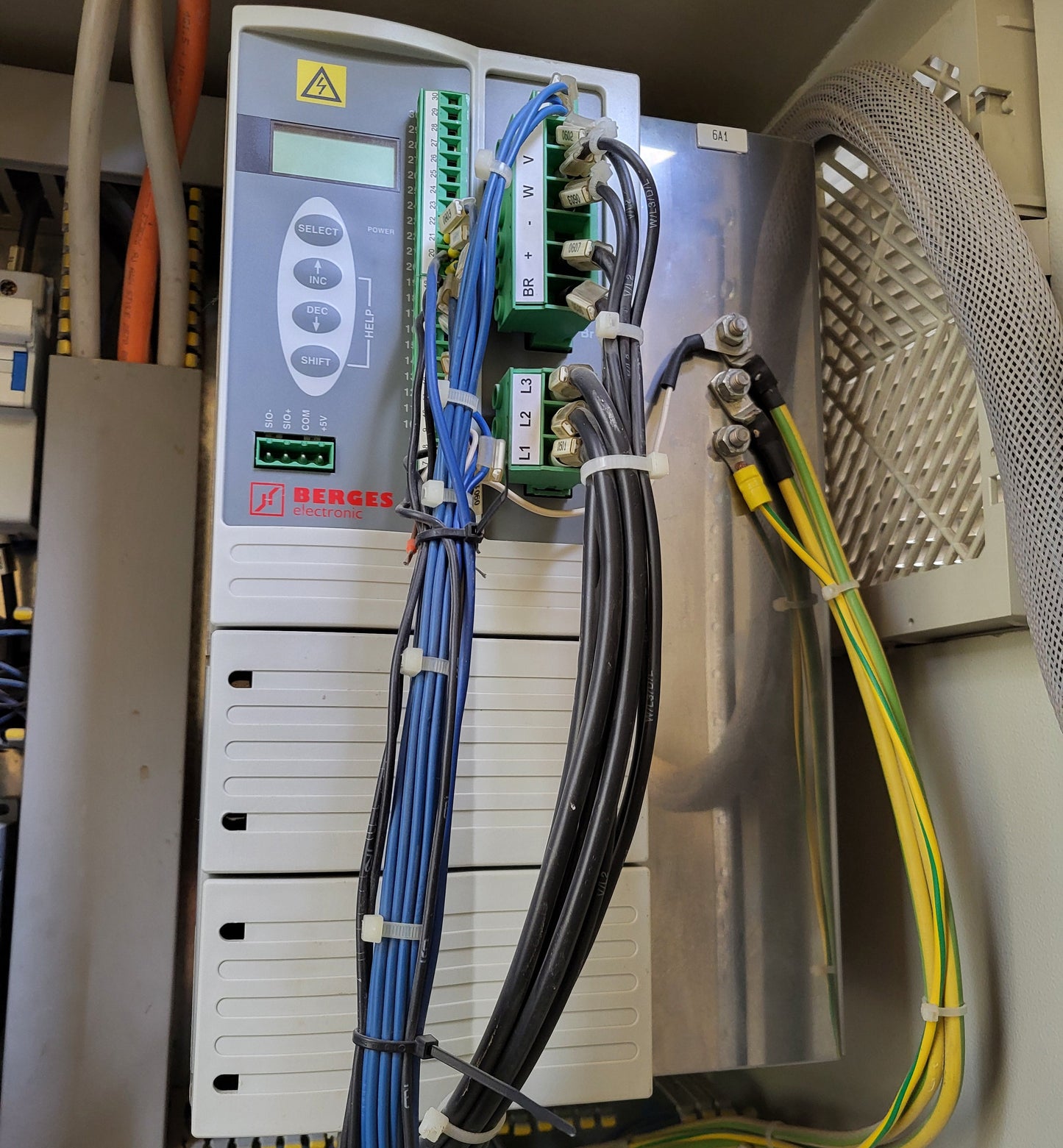 ACM4K40220H, penggerak servo, 43A, Berges