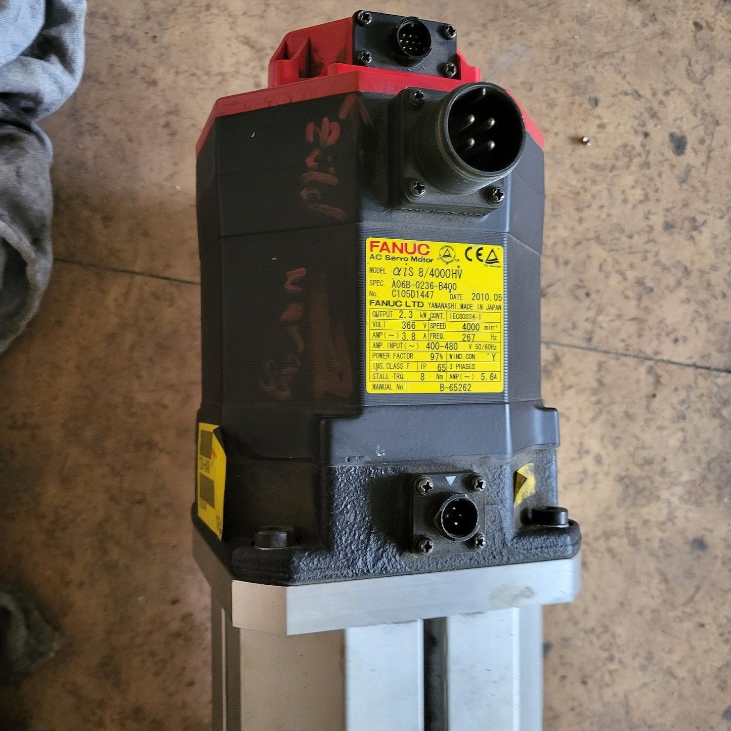 A06B-0236-B400,交流伺服电机2.3kW/3.8A,发那科