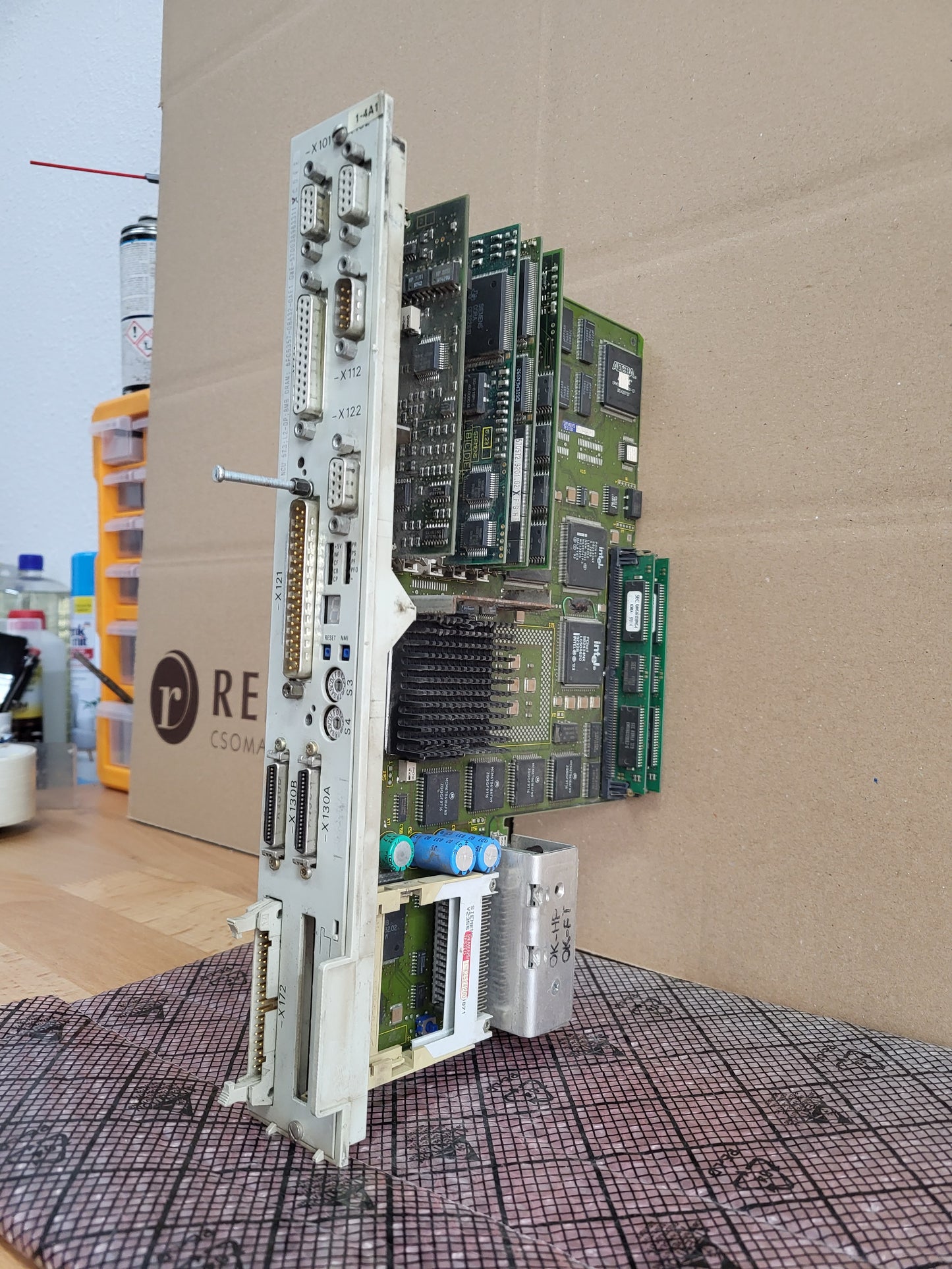 6FC5357-0BA32-0AE1, NCU 573 control card, SINUMERIK 840D, Siemens