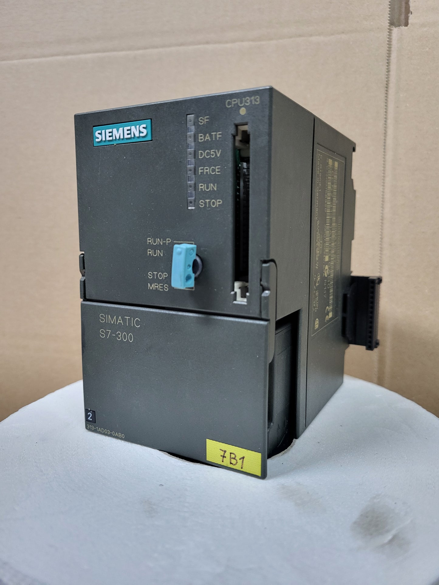 6ES7313-1AD03-0AB0, SIMATIC S7-300, CPU, Siemens