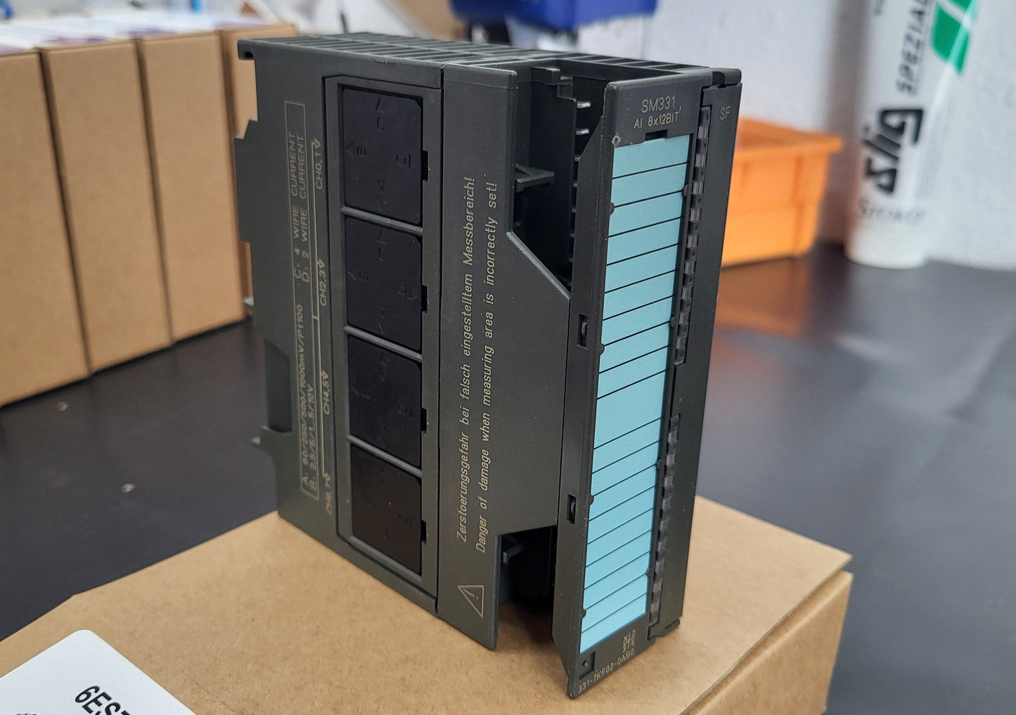 6ES7332-5HD01-0AB0, SIMATIC S7-300, SM 332 analóg kimeneti modul, Siemens