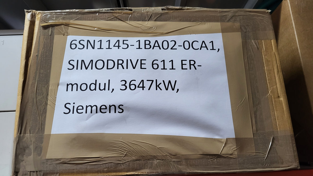 6SN1145-1BA02-0CA1, SIMODRIVE 611 E/R-modul, 36/47kW, Siemens
