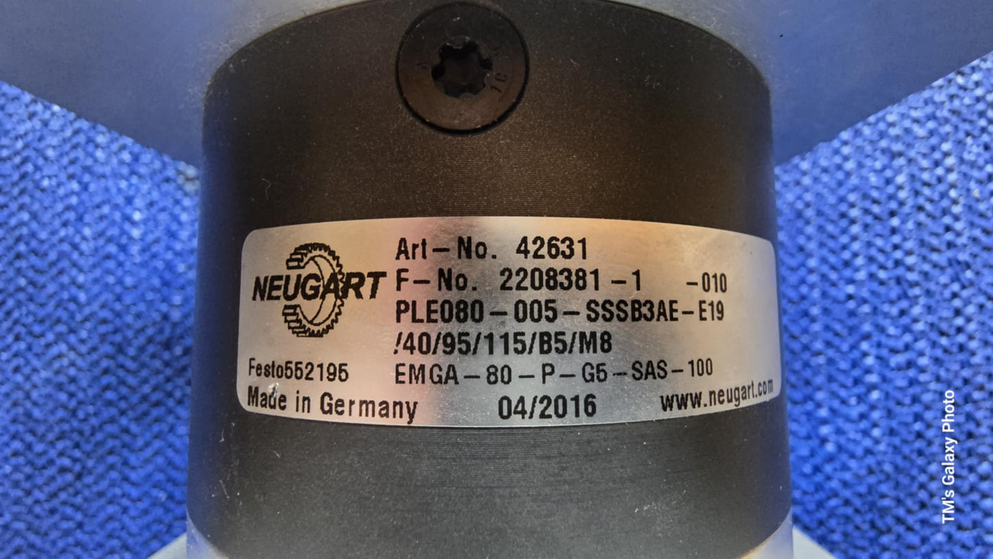 EMMS-AS-100-L-HS-RSB (1562960), 7.51Nm, 565V, 2.3kW, Festo, dc szervo motor, bolygóhajtóművel