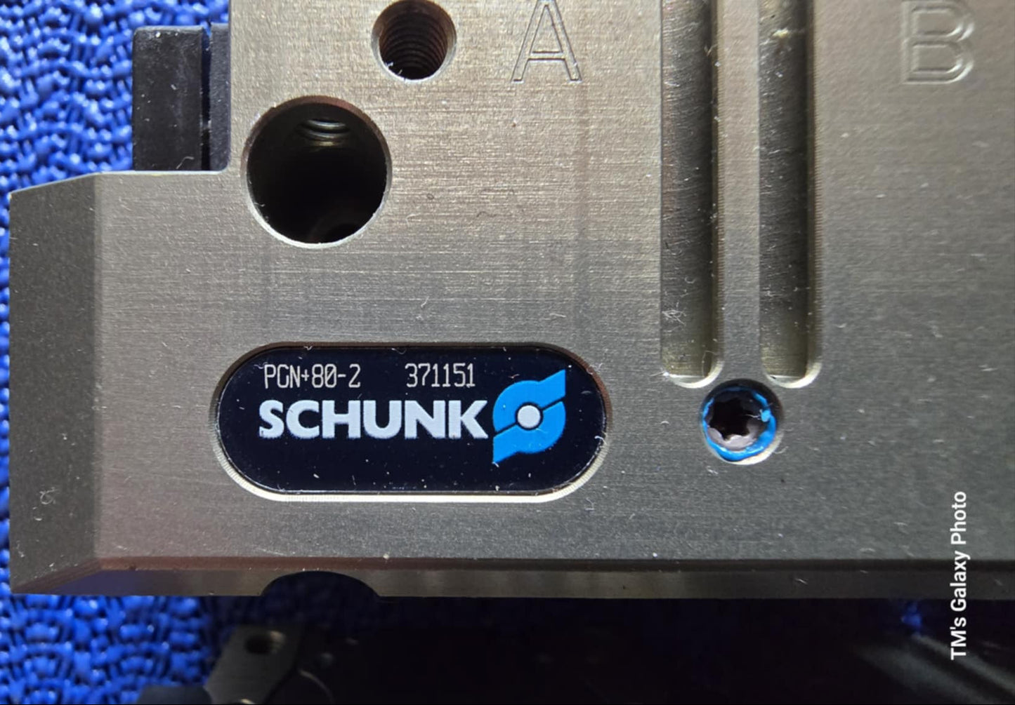 371151, PGN-plus 80-2, párhuzamos megfogó, pneumatikus szorító, Schunk