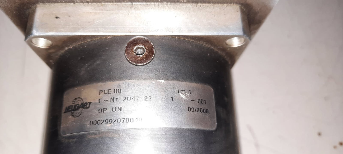 BSH1002P22A2A, Schneider (Telemecanique) Servomotor, 1,93kW, mit Neugart PLE80 Getriebe